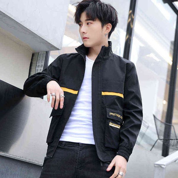 

luxury men's suits blazers "mountaineering slave" men's summer work et loose hooded casual coat, White;black