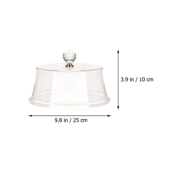 

kitchen storage & organization round dish cover deskfood dessert tray