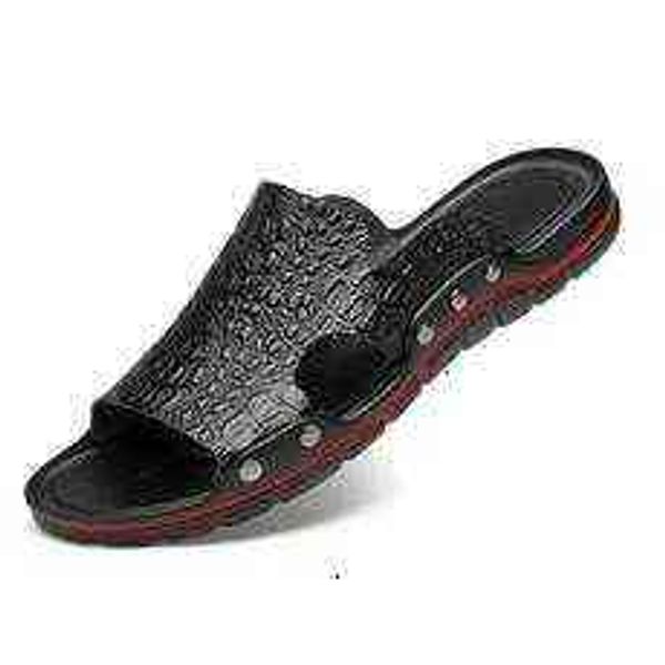 

tangzuo 75101 large slippers, 40 , 39-49, black light brown