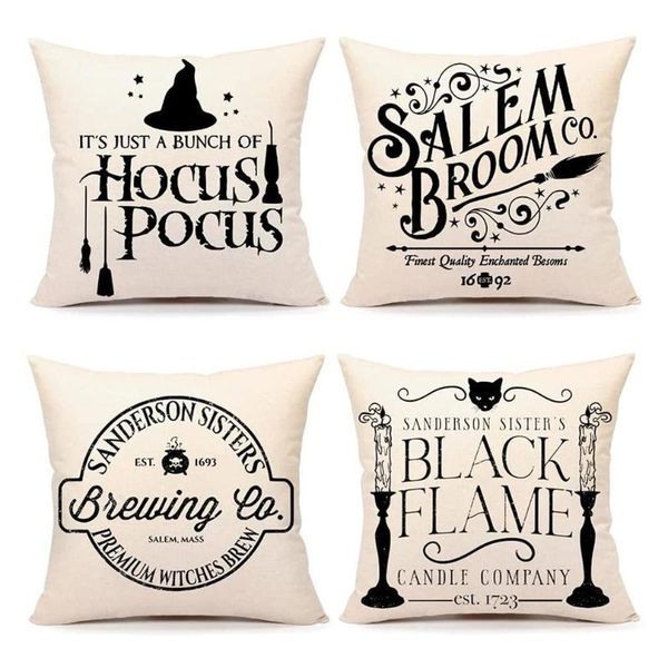 

cushion/decorative pillow halloween night bat pumpkin castle linen cushion pillowcase throw cover home decoration