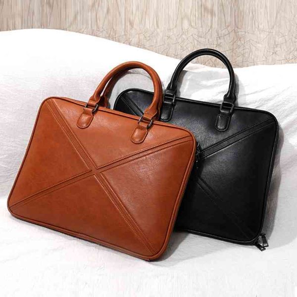 

women luxurys designers bags 2021 briefcase section business lapcomputer female leather noteb designer handbag handbags totes crossbody bag