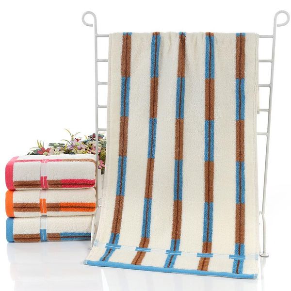 

towel drop arrival soft cotton striped face towels for adults absorbent terry luxury hand men women