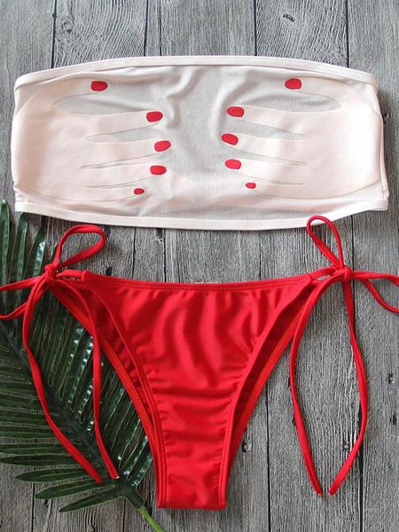 

women's swimwear women high waist bikini set female print swimsuit brazilian biquini push up bathing 2021 summer, White;black