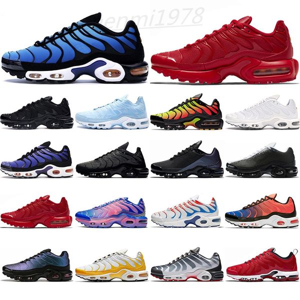 

men women casual running shoes tn triple black white throwback future mens des chaussures trainer shoe sports sneakers c34