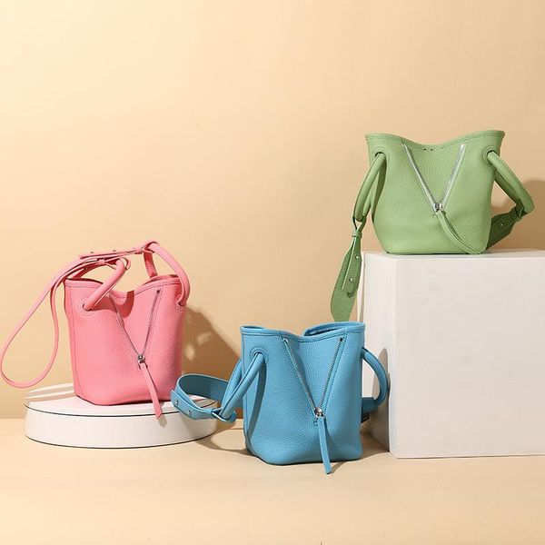 

evening bags 2021 genuine leather handbags for women luxury designer all match zipper single shoulder bag deisgner purses