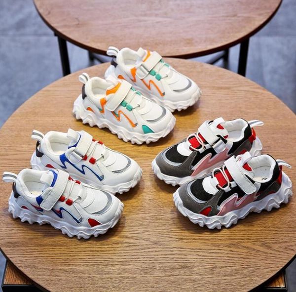 

sneakers boys brand super light soft children casual shoes kids footwear rubber girls sport unisex, Black;red