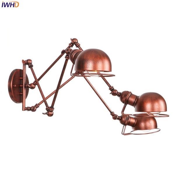 

wall lamp creative adjustable led wandlamp mirror light nordic loft retro vintage bedroom applique murale