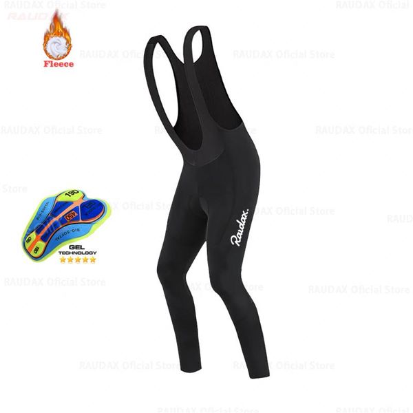 

2021 winter cycling pants pro team ucineos black thermal fleece pants men's winter bicycle riding shorts sports running, Black;blue