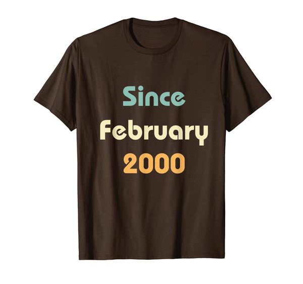 

20 Years Old Since February 2000 Vintage T-Shirt, Mainly pictures