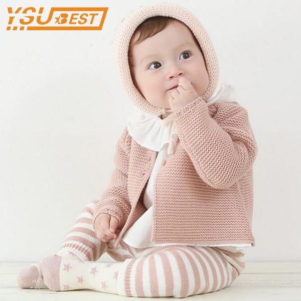 

newborn baby casual clothes baby girls cardigan sweaters spring baby girl solid cotton sweater coat children knitted coats, Blue;gray