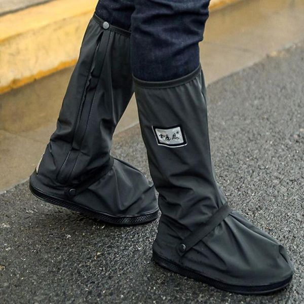 

outdoor high waterproof shoes covers motorcycle cycling bike rain boot rain shoes cover for man dustproof covers, White;pink