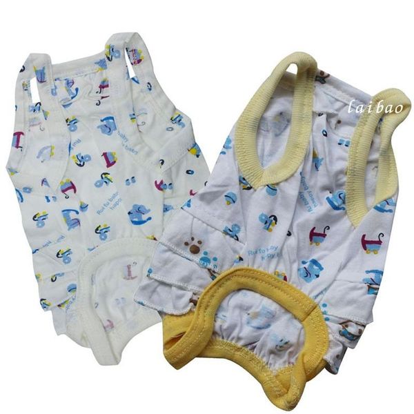 

cartoon print horse dog clothes cute sling dress for dogs two-legged spring summer teddy skirt white girl fashion ropa para