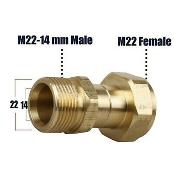 

watering equipments swivel joint threaded washer 14mm connector high-pressure