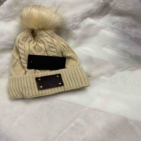 

pom poms beanies lettering cap men women warm knitted wool hat fashion solid hip-hop beanie hat cap, Blue;gray