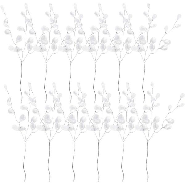 

decorative flowers & wreaths simulation plant flower bunches with crystal acrylic bead 50pcs crown jewelry wedding 16 cm beautiful three-pro