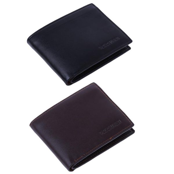 

fashion men's long leather wallet id holder billfold purse clutch, Red;black