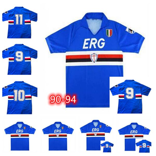 

1989 1990 superior quality sampdoria football shirt 90 91 92 uc sampdoria retro classic mancini villaricerezzo attirio lombardo shirt, Black;yellow