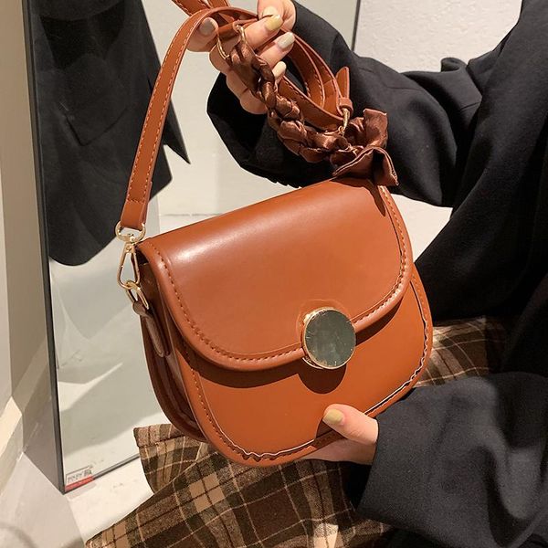 

evening bags pu leather crossbody for women leftside fashion small solid colors shoulder bag female handbags and purses sac a main femme