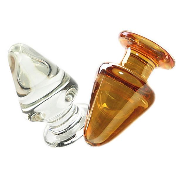 

2021 new glass plug butt stimulation masturbating pleasure toy for lesbian women men
