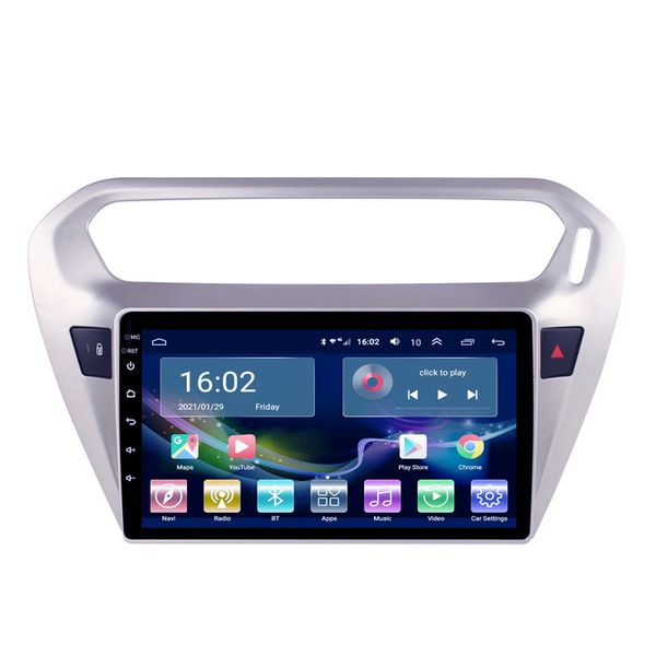 DVD-Player Navigation Autoradio Video für PEUGEOT (301) 2014–2018 9 Zoll Android Audio GPS