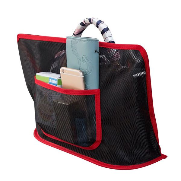 

car net pocket handbag holder organizer auto interior accessories clh@8