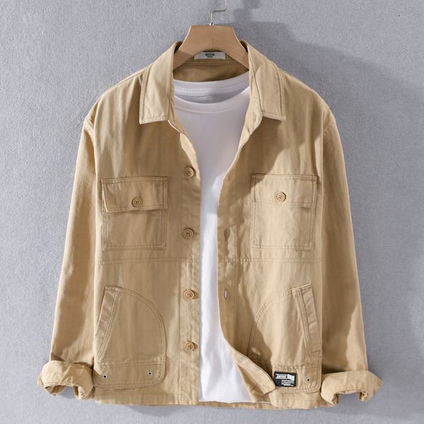 

2021 new of jacket cotton shirts casual loose for men fashion comfortable spring autumn shirt mens chemise mlkj, White;black