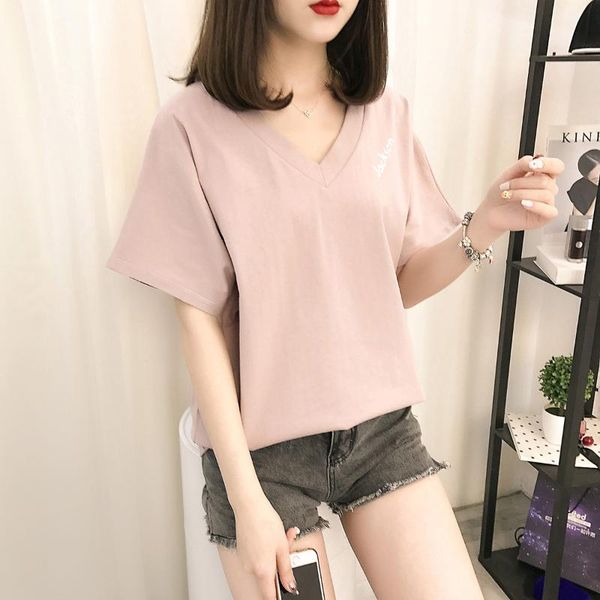 

women's t-shirt korean short sleeve girl 2021, White