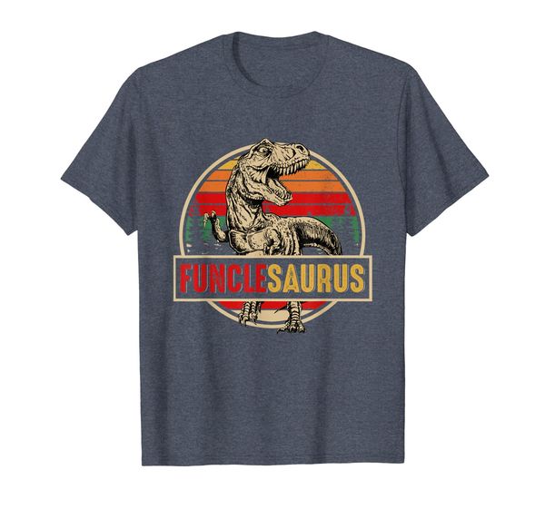 

funny funclesaurus dinosaur fathers day t shirt, White;black