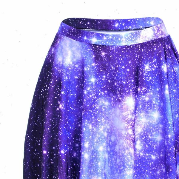 

s to 4xl blue galaxy paisley womens summer skirts womens above knee mini skater skirts plus size 3 patterns, Black