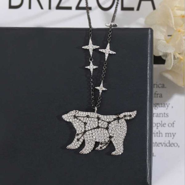 

chains simple crystal women pendant fashion clavicle necklace, Silver