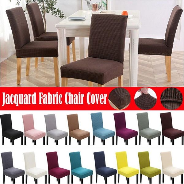 

chair covers 1/2/4/6pcs spandex fabric cover seat slipcover for wedding party banquet dining room home decoration