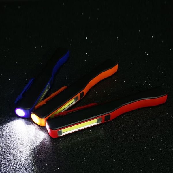 

aquariums lighting pen cob usb light magnet torch led clip work rechargeable