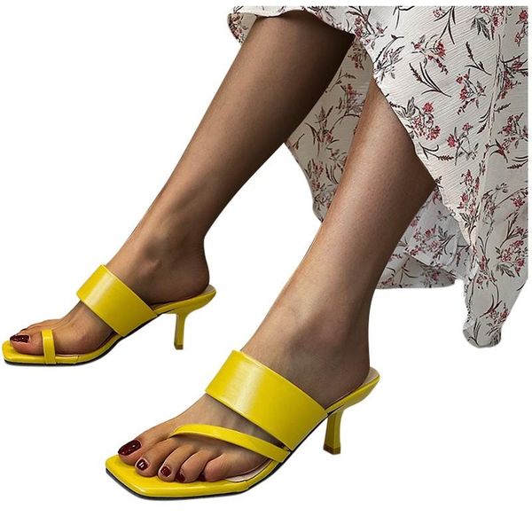 

dress shoes sagace women sandals 2021 summer ladies retro roman style high heels clip toe non-slip lightweight females, Black