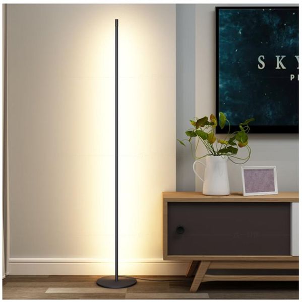 

floor lamps modern dimming led lamp for living room nordic minimalist standing indoor decoration lighting light