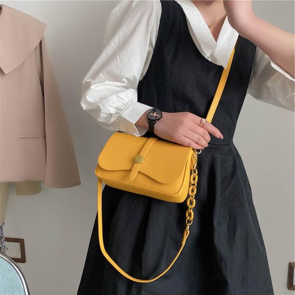 

simple new bag female version the personality style shoulder of fashion portable messenger western korean chain underar ruhis