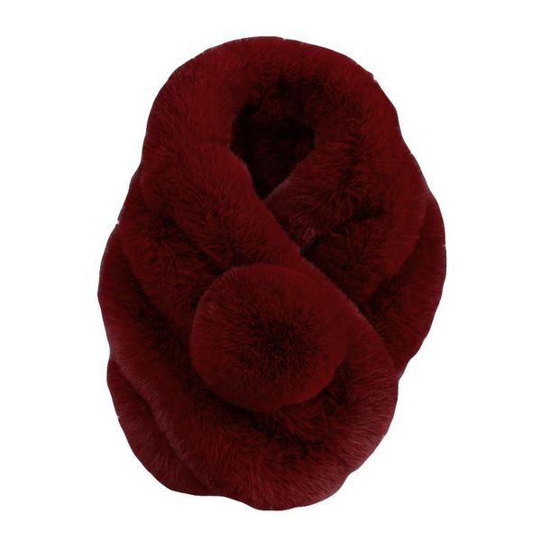 

winter scarf luxury faux fur winter warm scarf fashion thicken fur imitation grass scarves kids women girls apply bufanda, Blue;gray