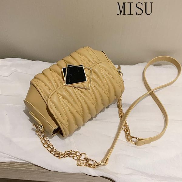 

2021 new fashion casual chain shoulder messenger bags summer women purse and handbags lattice small square bags