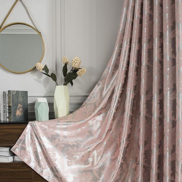 

curtain & drapes as american simple and thick insulation net red light luxury atmosphere home decoration curtains for living dining room bed