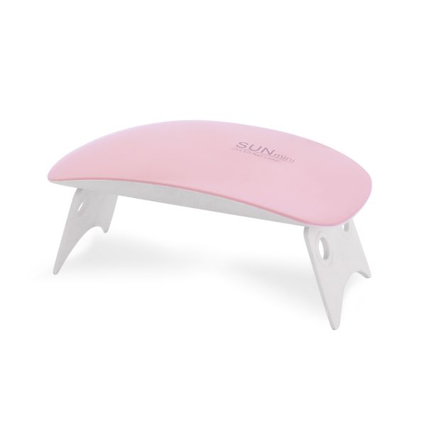 

nailco 6w mini nail lamp pink white nail dryer machine uv led lamp portable micro usb cable home use drying lamp for gel