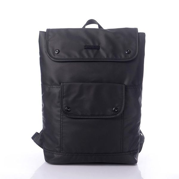 

backpack [drop ] fashion all-match shoulder bags 2021 men for traval business school casual black backpacks (1702)