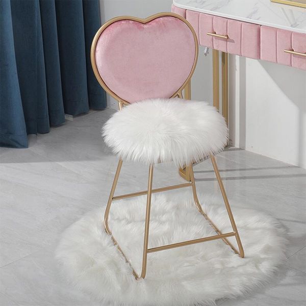 

cushion/decorative pillow faux sheepskin chair 9 colors warm hairy wool carpet seat pad long skin fur plain fluffy area rugs washable