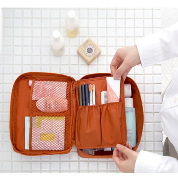 

storage bags portable bras women waterproof travel cosmetic bag wash makeup organizer luggage carry case