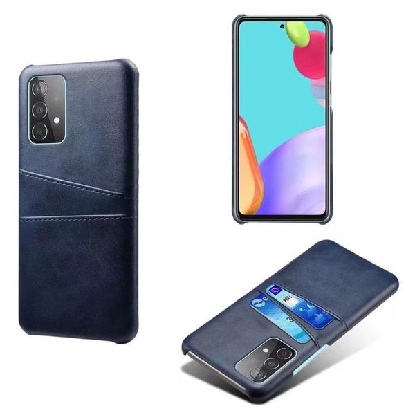 

cell phone pouches for samsung galaxy a12 a32 a42 a52 a72 case + temperered glass slim card holder pu leather back cover