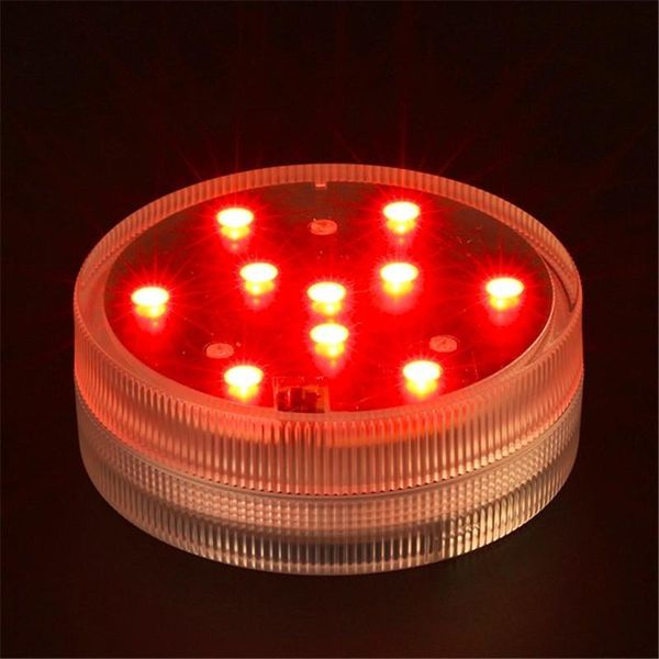 

party decoration 2.8inch submersible led light waterproof under vase multicolors rgb wedding