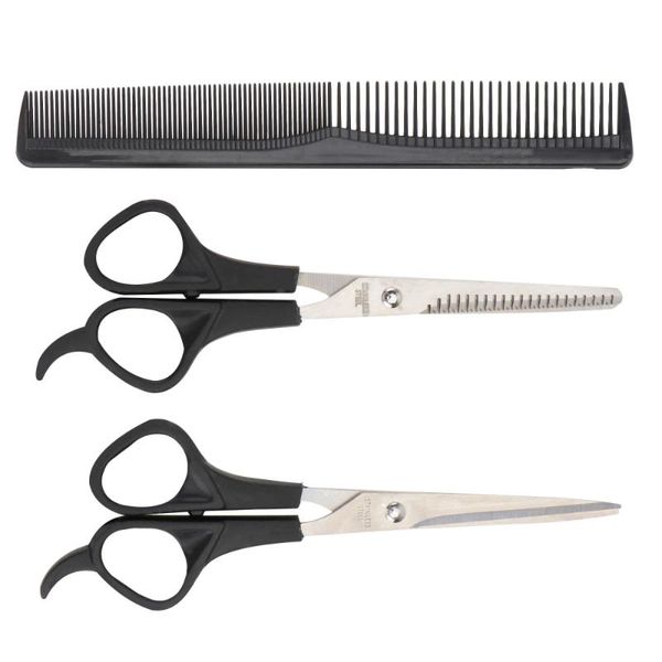 

hair scissors professional barber cutting set thinning shears and comb