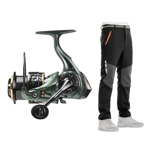 

baitcasting reels 1 pcs 5.2:1 gear ratio 4+1 ball bearings fishing & men's outdoor sports mountaineering trousers,l