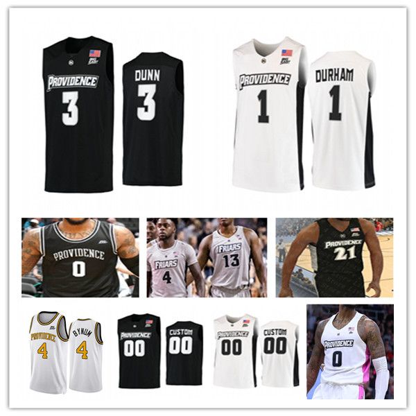 NCAA Basketbol Providence Friars Jersey Nate Watson Al Durham Jared Bynum Noah Horchler A.J. Reeves justin minaya ed croswell alyn cins David Duke jr. kris dunn 4xl