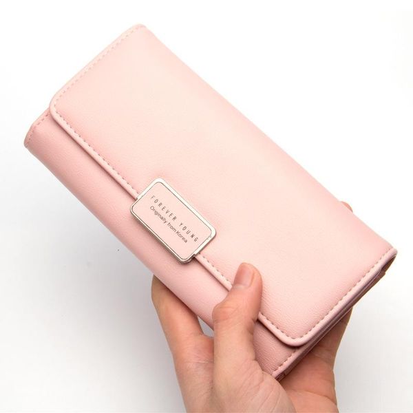 

wallets brand long wallet women fashion up leather ladies clutch purses id card holder vintage cash w-m68, Red;black
