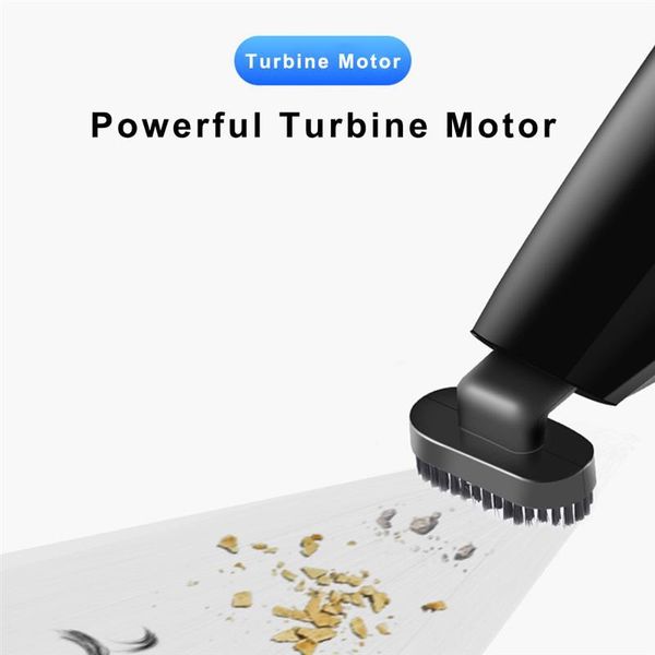 

portable handheld car vacuum cleaner 4500mbar strong suction wet dry dual use