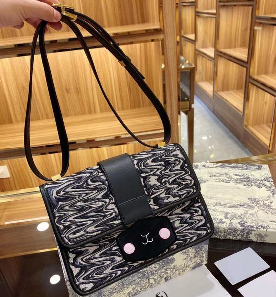 

2021 designer women handbags purses classic senior lady shoulder bags crossbody flap letter new fashion handbag with box